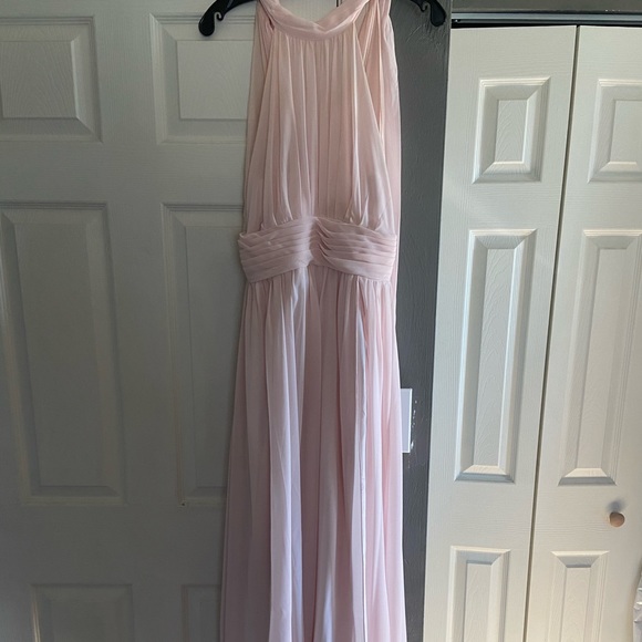 Azazie Blushing Pink Bridesmaid dress - Picture 2 of 7